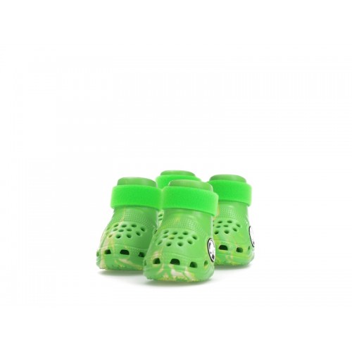 Crocs Pet Boots Green Slime - мужская сетка размеров