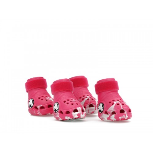 Crocs Pet Boots Dragon Fruit - мужская сетка размеров
