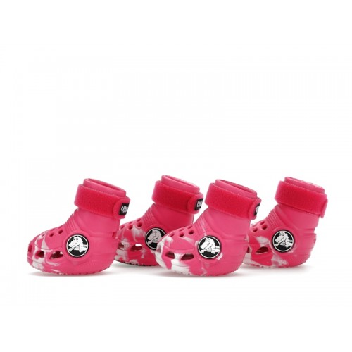 Crocs Pet Boots Dragon Fruit - мужская сетка размеров