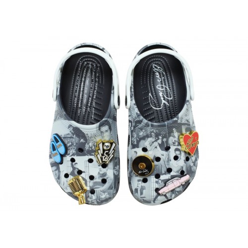 Crocs Classic Clog Elvis Presley - мужская сетка размеров Crocs Classic Clog Elvis Presley - мужская сетка размеров