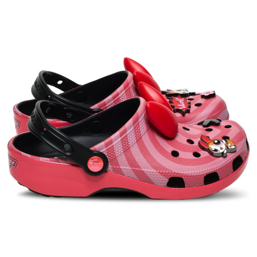 Crocs Wmns Classic Clog The Powerpuff Girls - Blossom - мужская сетка размеров