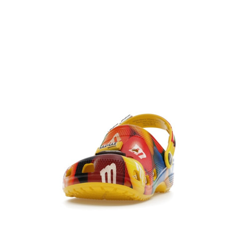 M&Ms x Crocs Classic Clog Multi-Color - мужская сетка размеров