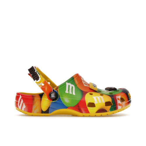 M&Ms x Crocs Classic Clog Multi-Color - мужская сетка размеров