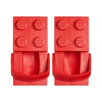 Crocs Brick Clog LEGO Red