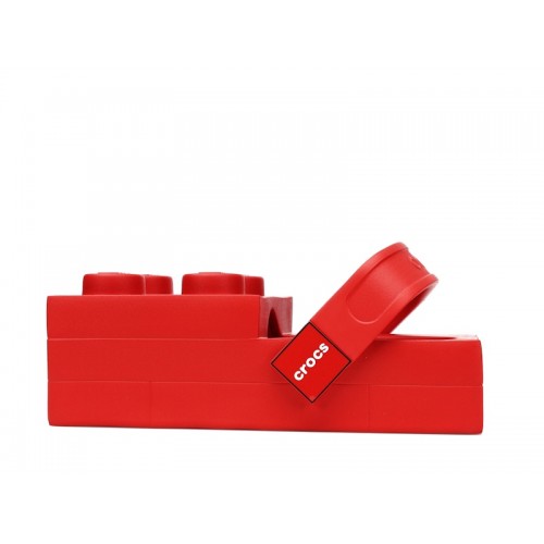 Crocs Brick Clog LEGO Red - мужская сетка размеров