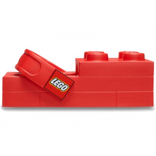 Crocs Brick Clog LEGO Red - мужская сетка размеров