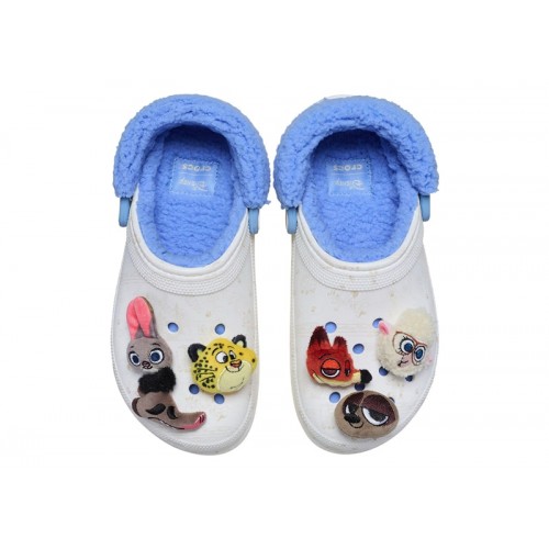 Crocs Classic Lined Platform Clog Disney Zootopia 2 (W) - женская сетка размеров Crocs Classic Lined Platform Clog Disney Zootopia 2 (W) - женская сетка размеров