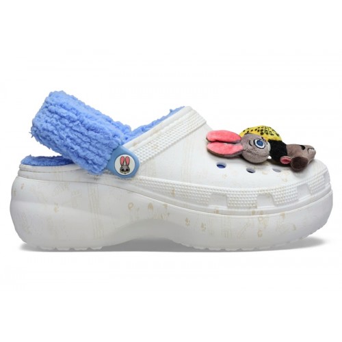 Crocs Classic Lined Platform Clog Disney Zootopia 2 (W) - женская сетка размеров
