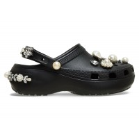 Женские Crocs Classic Platform Clog Simone Rocha Black (W)