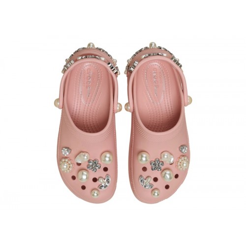 Crocs Classic Platform Clog Simone Rocha Pink Rose (W) - женская сетка размеров Crocs Classic Platform Clog Simone Rocha Pink Rose (W) - женская сетка размеров