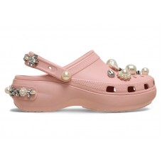Женские Crocs Classic Platform Clog Simone Rocha Pink Rose (W)