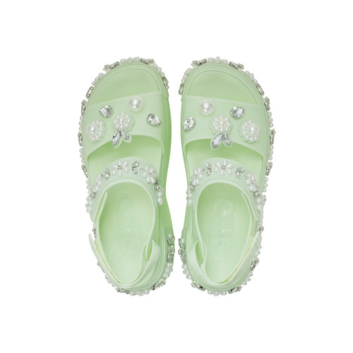 Simone Rocha x Crocs Wmns Soho Sandal Jade - женская сетка размеров Simone Rocha x Crocs Wmns Soho Sandal Jade - женская сетка размеров