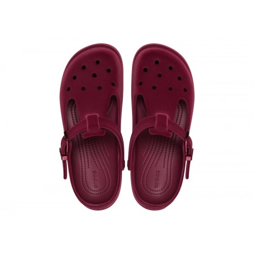 Crocs Classic Mary Jane Clog Velvet Beetroot - мужская сетка размеров
