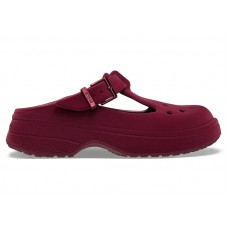 Crocs Classic Mary Jane Clog Velvet Beetroot