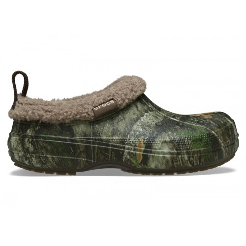 Crocs Classic Lined Shorty Clog Realtree APX Camo - мужская сетка размеров Crocs Classic Lined Shorty Clog Realtree APX Camo - мужская сетка размеров