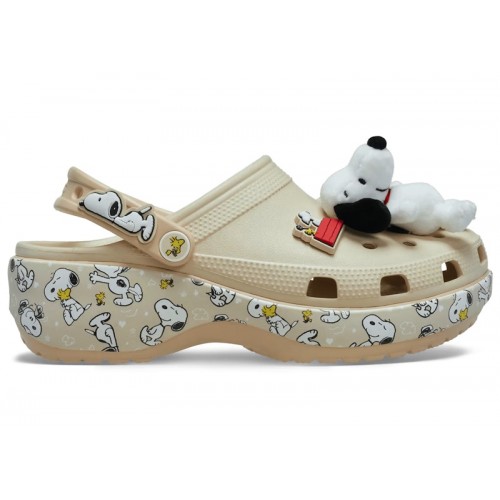 Crocs Classic Platform Clog Peanuts (W) - женская сетка размеров
