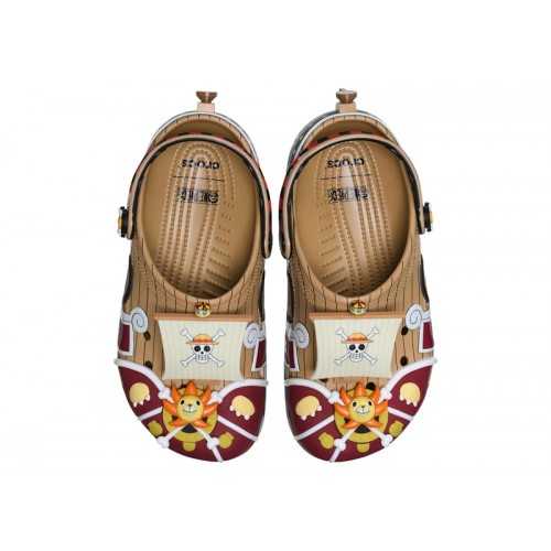 One Piece x Crocs Classic Clog Thousand Sunny - мужская сетка размеров One Piece x Crocs Classic Clog Thousand Sunny - мужская сетка размеров