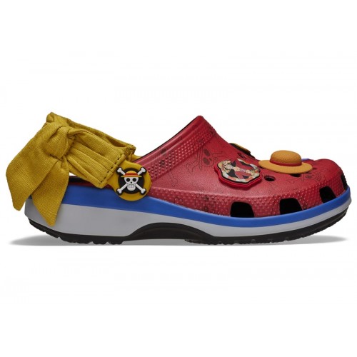 One Piece x Crocs Classic Clog Kids Luffy - детская сетка размеров