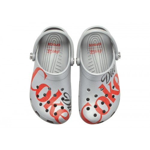 Crocs Classic Clog Coca-Cola Diet Coke - мужская сетка размеров
