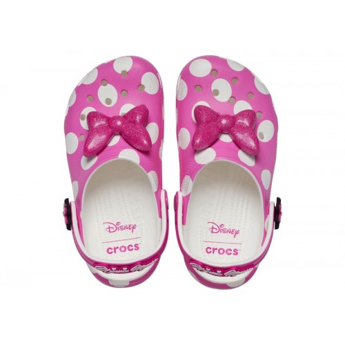 Crocs Classic Clog Disney Minnie Mouse Pink (Kids) - детская сетка размеров