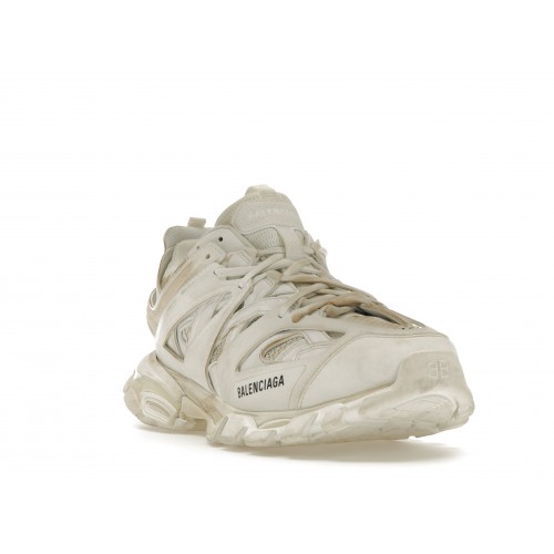 Кроссы Balenciaga Track Worn Out In White - мужская сетка размеров