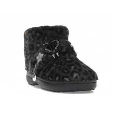 Crocs Classic Unfurgettable Boot Black Leopard