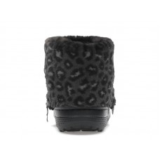 Crocs Classic Unfurgettable Boot Black Leopard