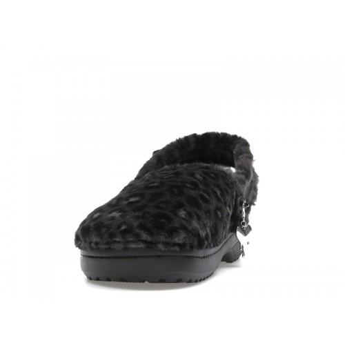 Crocs Classic Unfurgettable Clog Black Leopard - мужская сетка размеров