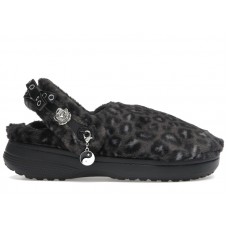 Crocs Classic Unfurgettable Clog Black Leopard