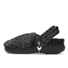 Crocs Classic Unfurgettable Clog Black Leopard