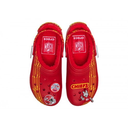 Crocs Classic Lined Clog NFL Kansas City Chiefs - мужская сетка размеров