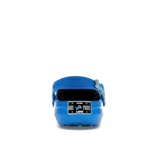 NFL x Crocs Classic Lined Clog Detroit Lions - мужская сетка размеров NFL x Crocs Classic Lined Clog Detroit Lions - мужская сетка размеров