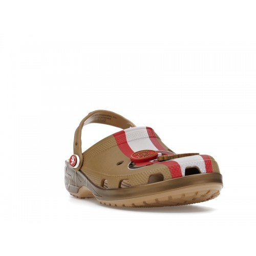NFL x Crocs Classic Clog San Francisco 49ers - мужская сетка размеров
