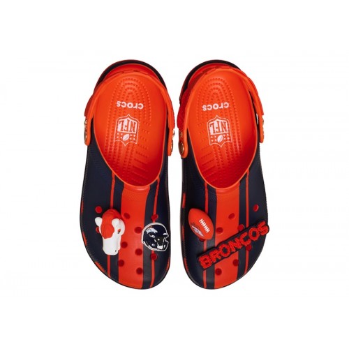 Crocs Classic Clog NFL Denver Broncos - мужская сетка размеров