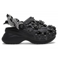 Женские Crocs Classic Bae Clog Swarovski Black (W)