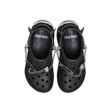 Женские Crocs Classic Bae Clog LE SSERAFIM Glitter Black (W)