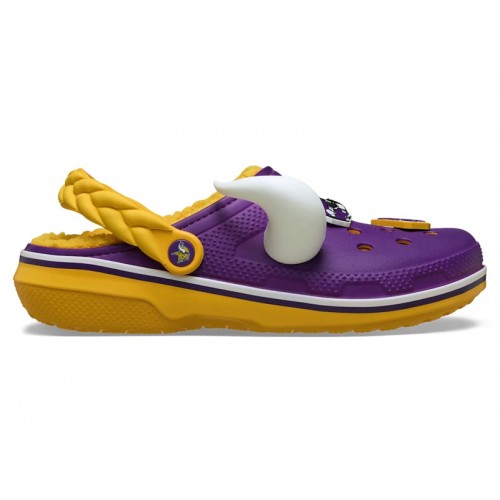 Crocs Classic Lined Clog NFL Minnesota Vikings - мужская сетка размеров