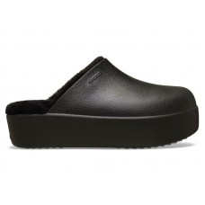 Женские Crocs Dylan Platform Lined Clog Black (W)