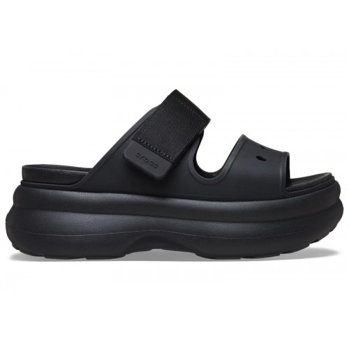 Crocs Soho Two Strap Sandal Black (W) - женская сетка размеров