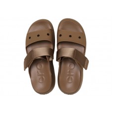 Женские Crocs Soho Two Strap Sandal Sepia (W)
