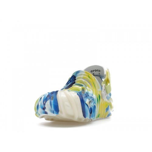 Crocs Pollex Clog by Salehe Bembury x Kenny Scharf Art Friends Thumbs Up Good Job - мужская сетка размеров