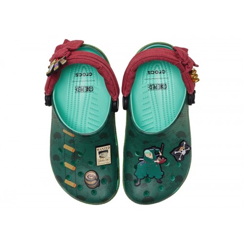 Crocs Classic Clog One Piece Roronoa Zoro - мужская сетка размеров