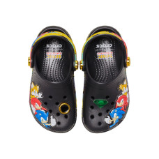 Детские Crocs Classic Clog Sonic The Hedgehog Black (Kids)