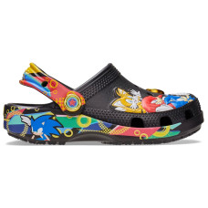 Детские Crocs Classic Clog Sonic The Hedgehog Black (Kids)