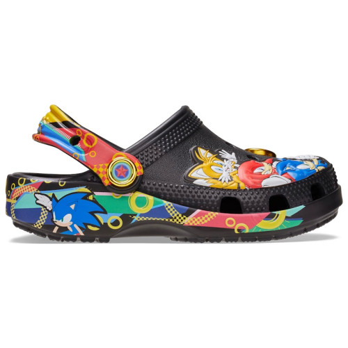 SEGA x Crocs Classic Clog Sonic The Hedgehog - детская сетка размеров