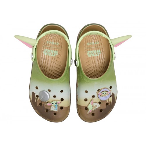 Crocs Classic Clog Star Wars Grogu (2026) - мужская сетка размеров