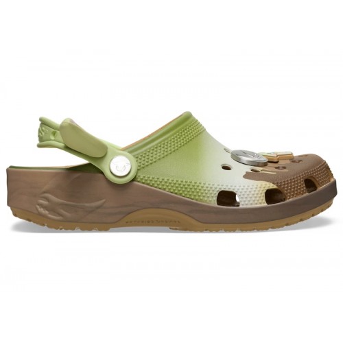 Crocs Classic Clog Star Wars Grogu (2026) - мужская сетка размеров