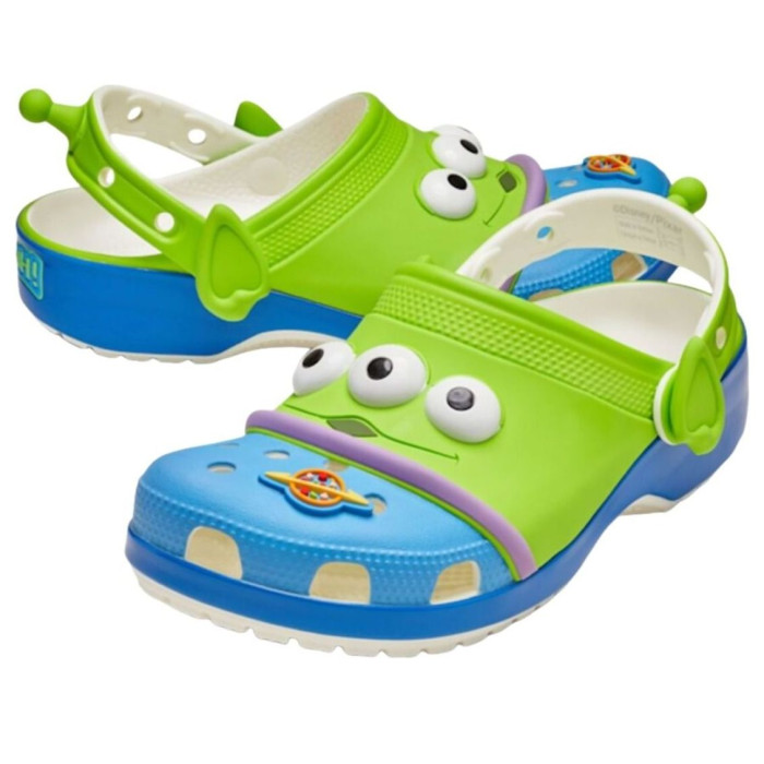 Toy Story x Crocs Classic Clog Aliens - мужская сетка размеров Toy Story x Crocs Classic Clog Aliens - мужская сетка размеров