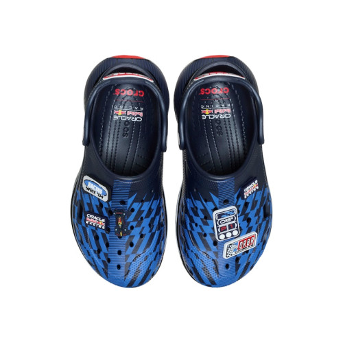Red Bull Racing x Crocs Classic Runner Blue Multi - мужская сетка размеров Red Bull Racing x Crocs Classic Runner Blue Multi - мужская сетка размеров