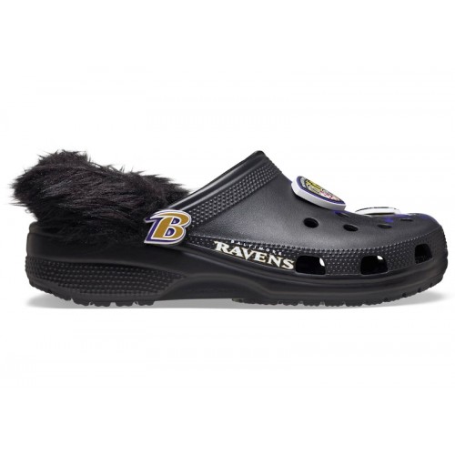 Crocs Classic Clog NFL Baltimore Ravens - мужская сетка размеров